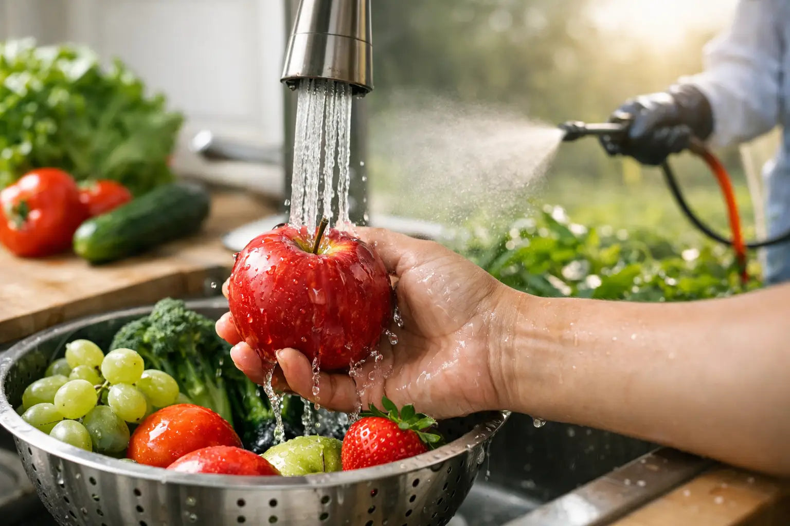 Can Pesticide Residue Be Washed Off?