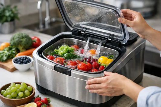 Comment utiliser un lave-fruits et légumes