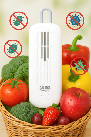 Why is it essential to wash your fruits and vegetables (even if they are organic)?