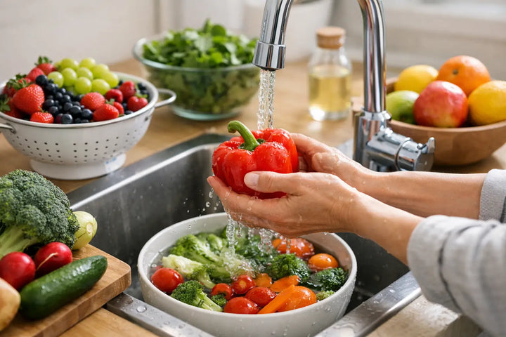 How to wash fruits and vegetables effectively at home