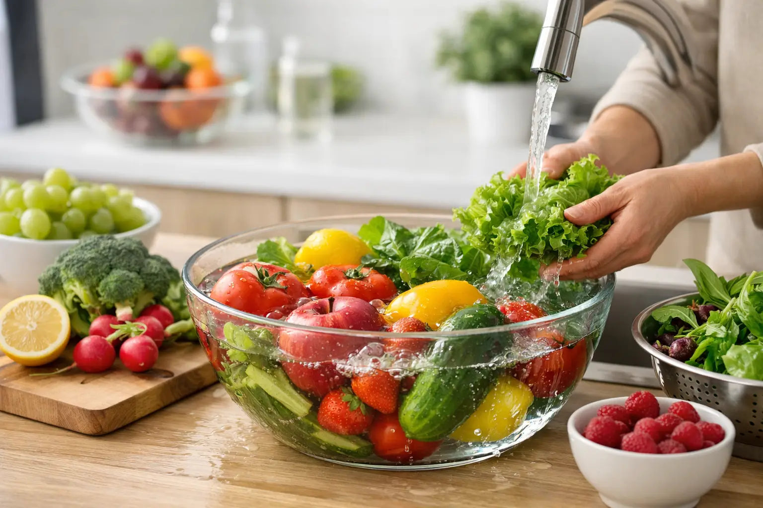 Comment désinfecter ses fruits et légumes en toute sécurité
