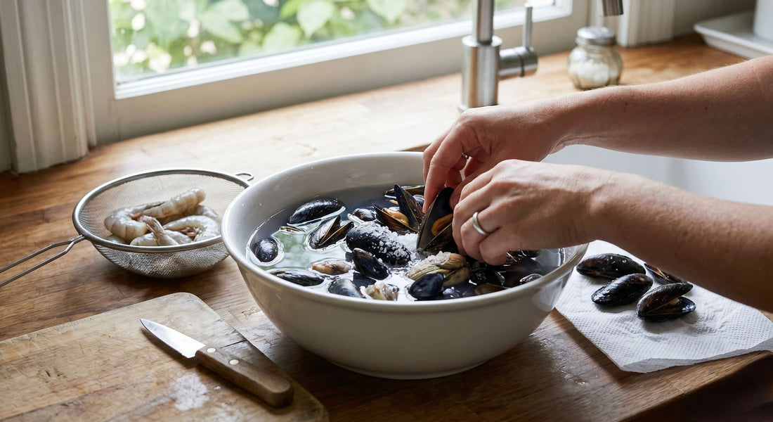 KSD Cleaner nettoyage viande et crevettes par électrolyse avant cuisson