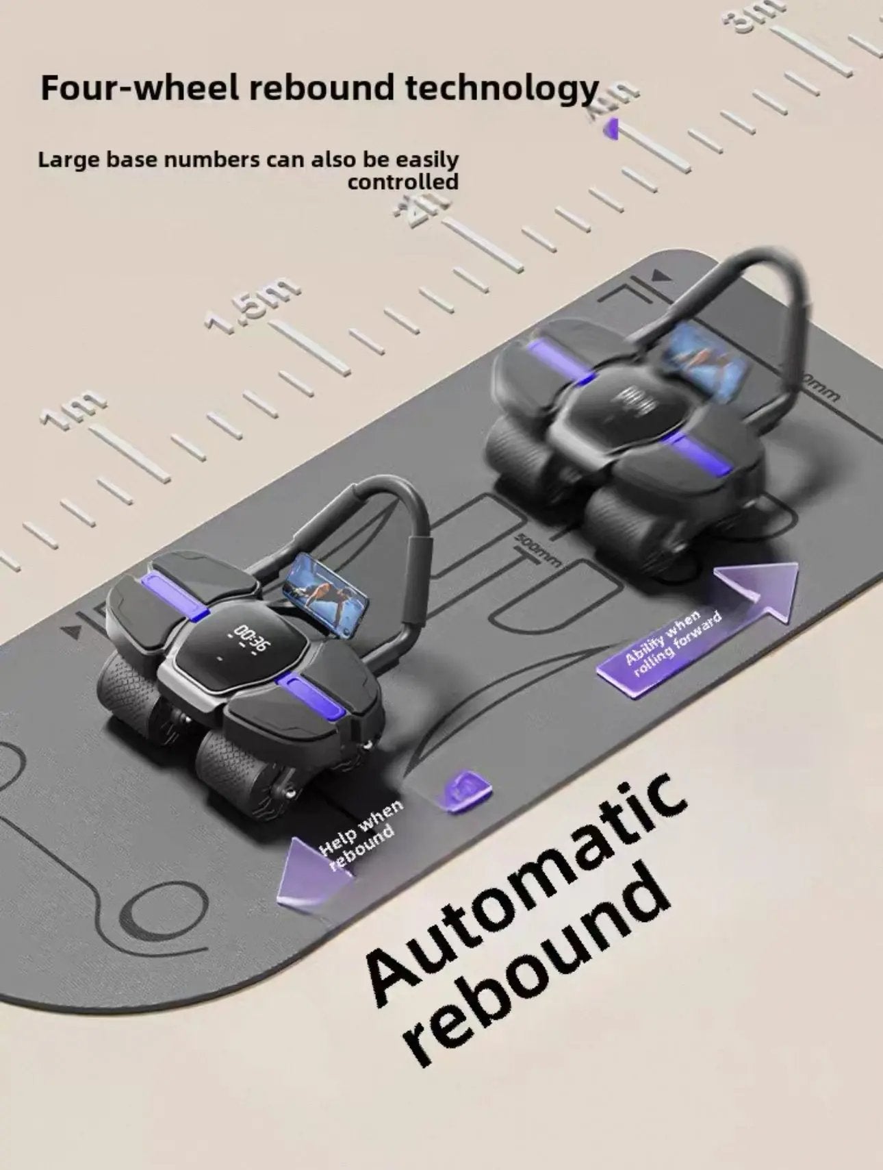 Roue abdominale KSD Market