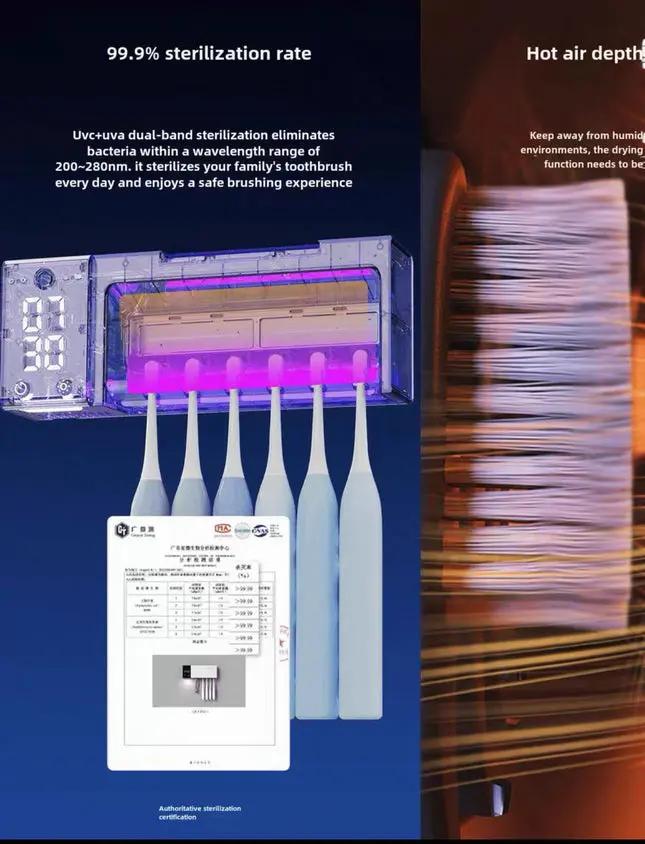 Stérilisateur intelligent de brosse à dent KSD Market