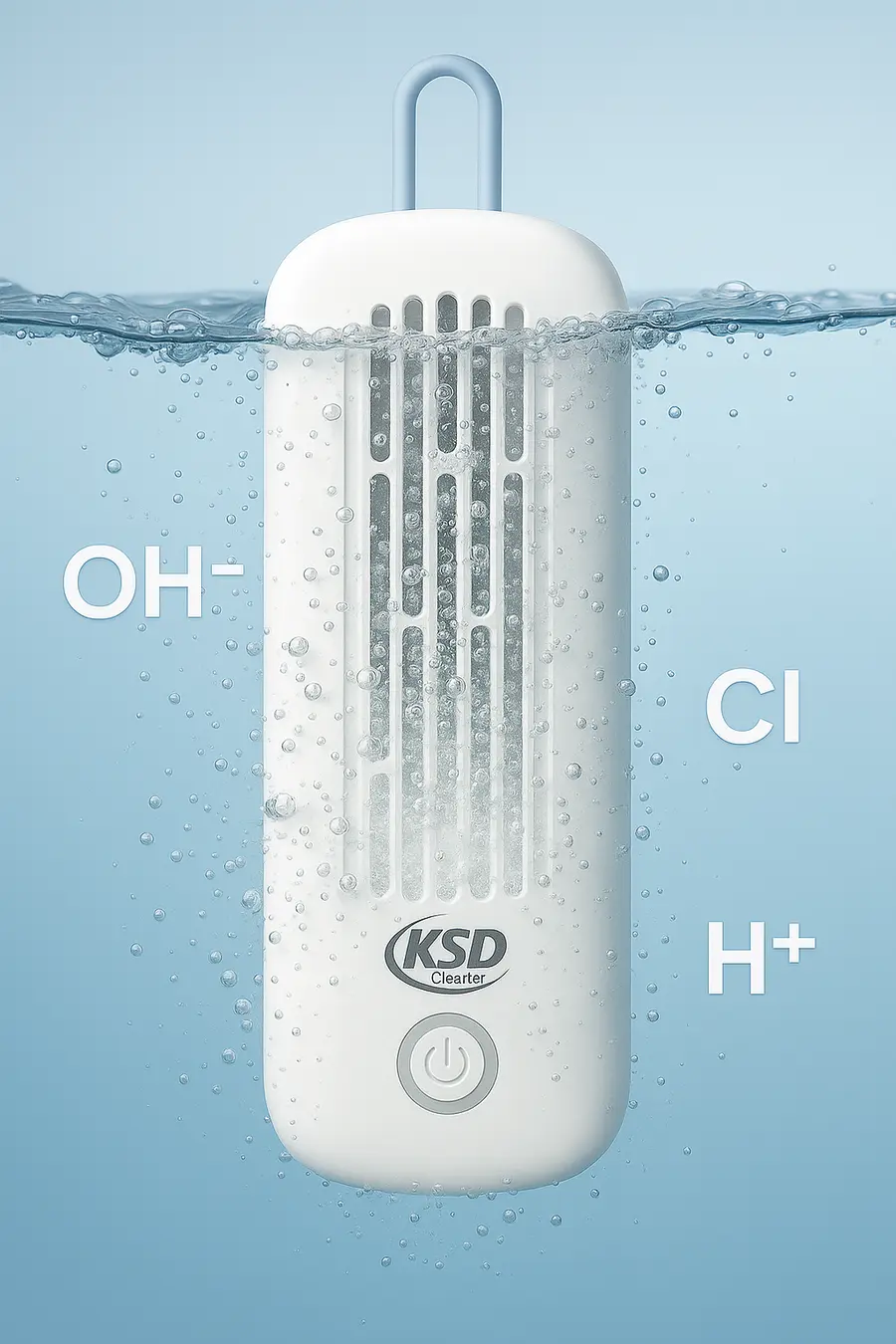 KSD Cleaner - Purificateur de Fruits et Légumes à Électrolyse (Élimine 99,9% des Pesticides)